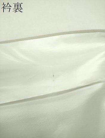 平和屋着物●本塩沢　訪問着　草花文　正絹　逸品　DABF7810ps