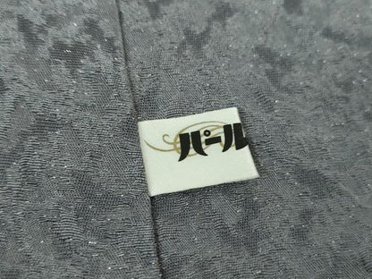 平和屋着物●中国三大刺繍　相良刺繍　訪問着　おぼろ染め　襲絞り　立波松竹梅　銀通し地　正絹　逸品　DABF7820ps