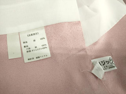 平和屋着物●豪華振袖　舞桜　暈し染め　正絹　逸品　DABF7822ps