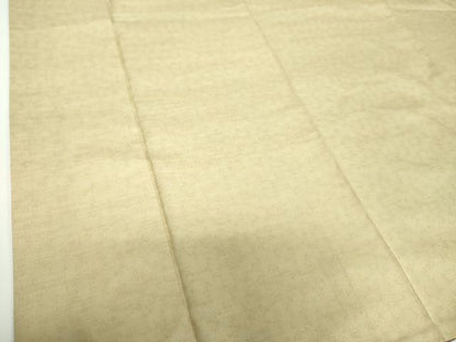 平和屋着物●上質なお召　抽象文様　正絹　逸品　DABF7826ps