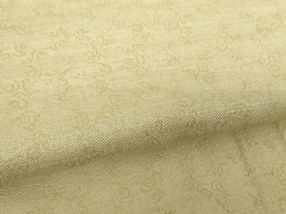 平和屋着物●上質なお召　抽象文様　正絹　逸品　DABF7826ps