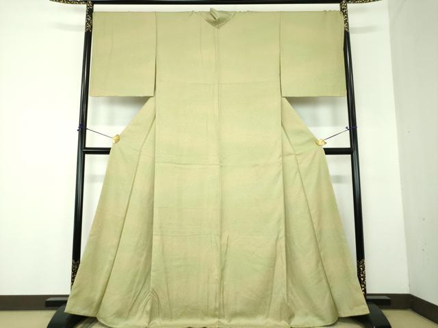平和屋着物●上質な小紋　鮫小紋柄　暈し染め　正絹　逸品　未使用　DABF7841ps