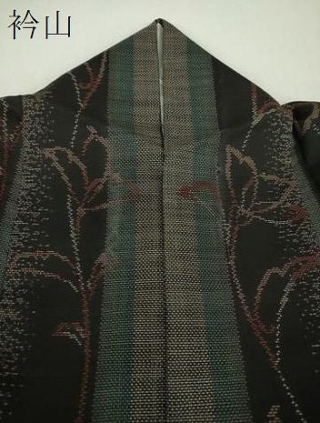 平和屋着物●本場大島紬　9マルキ　花間道　正絹　逸品　DABF7865ps