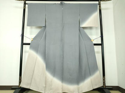 平和屋着物●訪問着　木目文　暈し染め　ますいわ屋扱い　正絹　逸品　未使用　DABF7871ps