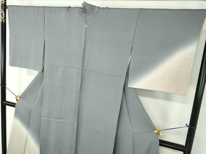 平和屋着物●訪問着　木目文　暈し染め　ますいわ屋扱い　正絹　逸品　未使用　DABF7871ps