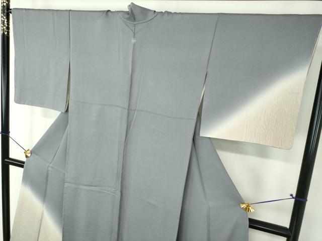 平和屋着物●訪問着　木目文　暈し染め　ますいわ屋扱い　正絹　逸品　未使用　DABF7871ps