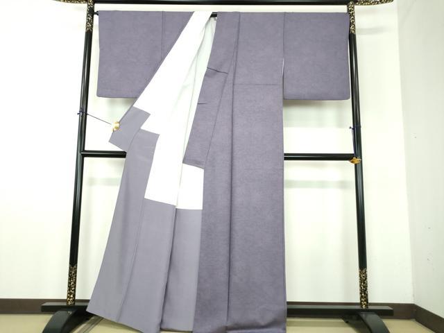 平和屋着物●江戸小紋　流水御所車花文　正絹　逸品　DABF7880ps