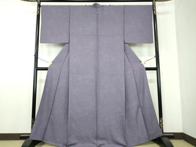 平和屋着物●江戸小紋　流水御所車花文　正絹　逸品　DABF7880ps