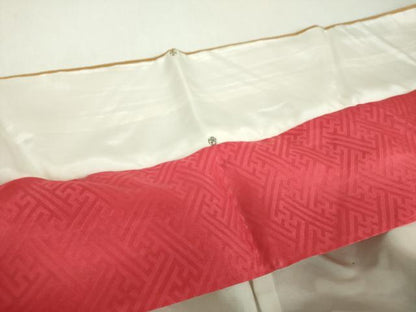 平和屋着物●訪問着　枝垂れ梅　籬花文　暈し染め　金彩　正絹　逸品　DABF7884ps