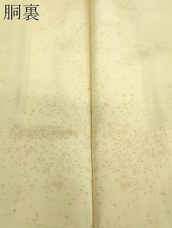 平和屋着物●本場結城紬　重要無形文化財　100亀甲　幾何学花文　正絹　逸品　DABF7896ps