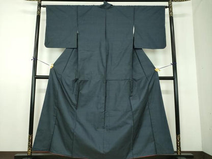 平和屋着物●本場大島紬　100亀甲　総詰め　正絹　逸品　DABF7899ps