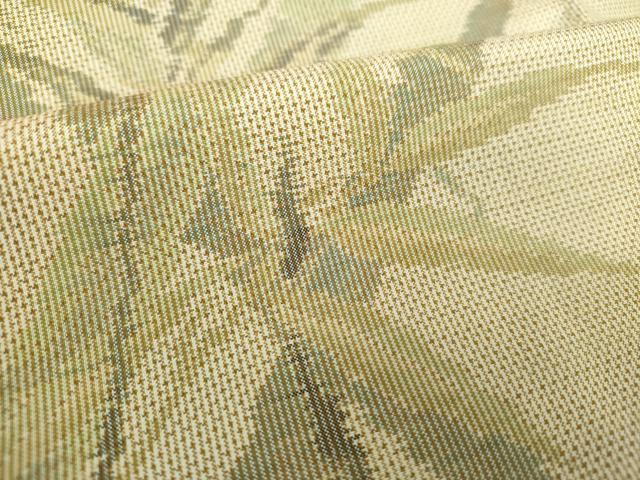 平和屋着物●本場大島紬　7マルキ　総絣　笹竹文　正絹　逸品　DABF7908ps