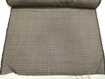 平和屋着物▼羽織・コート　本場大島紬　反物　羽尺　幾何学文様　逸品　未使用　DABF8002we