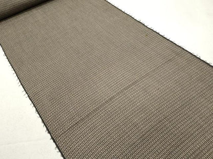平和屋着物▼羽織・コート　本場大島紬　反物　羽尺　幾何学文様　逸品　未使用　DABF8002we