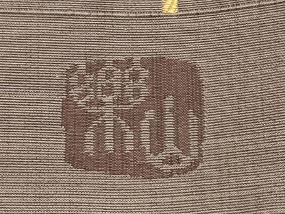 平和屋着物◎六通柄袋帯 楽山 花鳥唐草文 正絹 逸品 DABF8055we