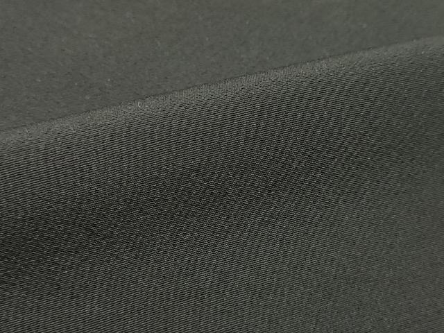 平和屋着物▼黒紋付　黒反物　着尺　逸品　未使用　DABF8133we
