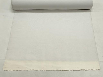 平和屋着物●塩瀬　名古屋帯　帯反物　手描き　草花文　逸品　未使用　DABF8189we