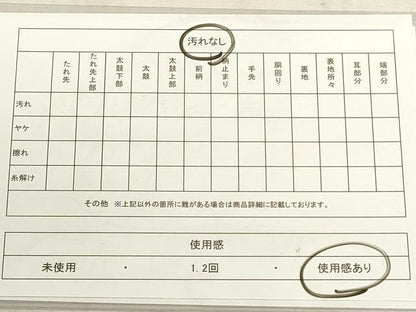 平和屋着物◎西陣　六通柄　本袋帯　紬地　石摺唐糸　古代エジプト文様　正絹　逸品　DABF8415we