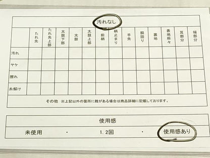 平和屋着物◎六通柄袋帯　市松文様　金糸　DABF8475we