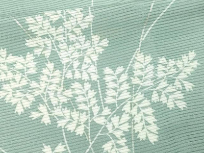 平和屋着物＊洗える最高級着物　＜英＞はなぶさ謹製　夏物　色留袖　枝葉文　銀彩　絽　DABF8647sf