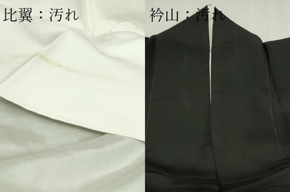 平和屋着物■豪華黒留袖 作家物 人物扇面草花文 金彩 正絹 逸品 DABF8711sf