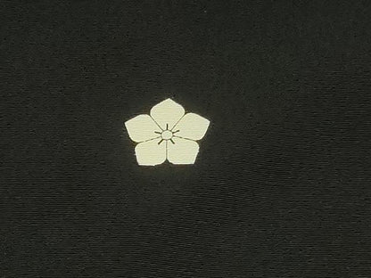 平和屋着物■豪華黒留袖　作家物　人物風景文　暈し染め　金彩　正絹　逸品　DABF8712sf