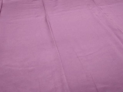 平和屋着物■上質な色無地　菖蒲色　正絹　逸品　DABF8714sf