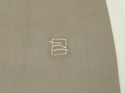 平和屋着物■豪華色留袖　作家物　駒刺繍　器物文　正絹　逸品　DABF8739sf