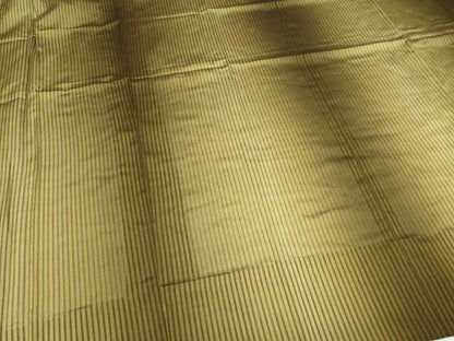 平和屋着物▽道中着　スリーシーズン　春夏秋　塵除け　縞　正絹　逸品　DABF8741sf