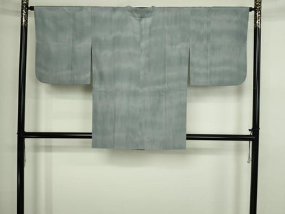 平和屋着物▽道行コート　スリーシーズン　春夏秋　塵除け　霞文　正絹　逸品　DABF8745sf
