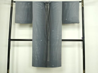 平和屋着物▽道中着　スリーシーズン　春夏秋　塵除け　丸文　正絹　逸品　DABF8746sf