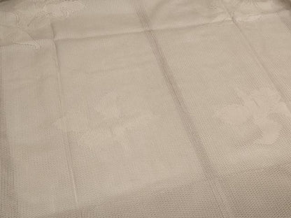 平和屋着物▽道行コート　スリーシーズン　春夏秋　塵除け　舞花文　正絹　逸品　DABF8752sf