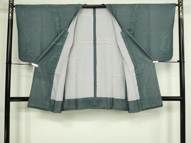 平和屋着物▽道行コート　無双　霞文　紗×絽　正絹　逸品　DABF8755sf