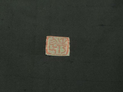 平和屋着物▽訪問着　単衣　紬地　作家物　総刺繍　暈し染め　正絹　逸品　DABF8761sf