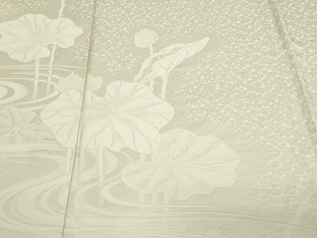 平和屋着物▽豪華色留袖　単衣　蓮地紋　正絹　逸品　DABF8778sf