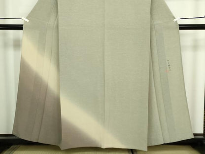 平和屋着物▽豪華色留袖　単衣　作家物　霞文　暈し染め　正絹　逸品　DABF8797sf