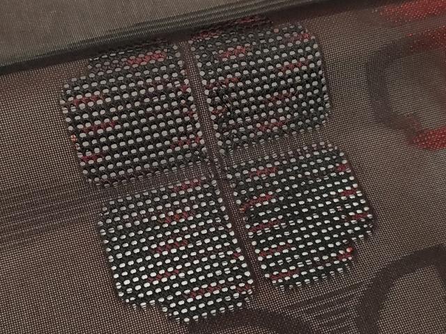 平和屋着物▽羽織　スリーシーズン　春夏秋　塵除け　舞花文　正絹　逸品　DABF8807sf