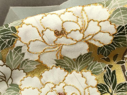 平和屋着物■豪華色留袖 駒刺繍 屏風草花文 暈し染め 金彩 正絹 逸品 DABF9001qa
