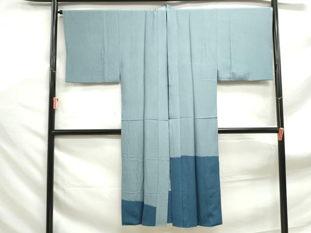 平和屋着物■男性　長襦袢　手描き　絞り　人物風景文　正絹　逸品　DABF9034qa