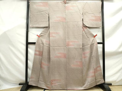 平和屋着物■訪問着 総絞り エ霞鹿の子文 暈し染め 正絹 逸品 DABF9061qa