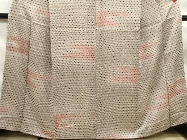 平和屋着物■訪問着 総絞り エ霞鹿の子文 暈し染め 正絹 逸品 DABF9061qa