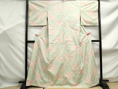 平和屋着物■上質な紬 抽象文 正絹 逸品 DABF9102qa
