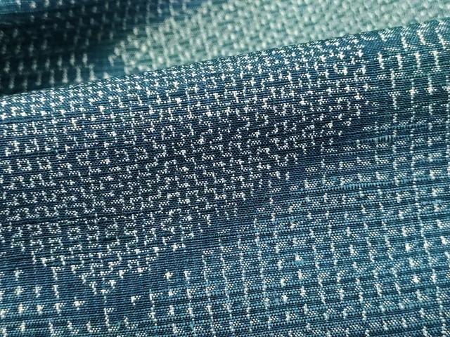 平和屋着物■上質な紬 石畳文 正絹 逸品 DABF9103qa