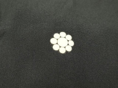 平和屋着物■豪華黒留袖　枝松文　金彩　正絹　逸品　DABF9113qa
