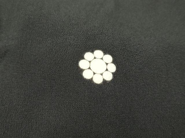 平和屋着物■豪華黒留袖　枝松文　金彩　正絹　逸品　DABF9113qa