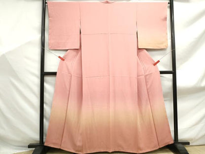 平和屋着物■訪問着　霞文　暈し染め　正絹　逸品　DABF9121qa