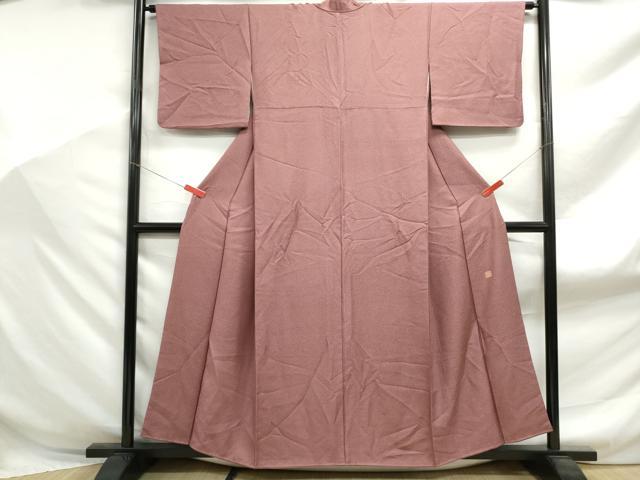 平和屋着物■江戸小紋　草木染　鮫小紋柄　正絹　逸品　DABF9130qa