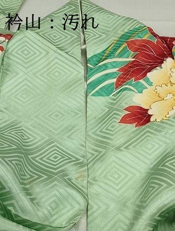 平和屋着物■豪華振袖　駒刺繍　枝梅牡丹尽くし　金彩　正絹　逸品　DABF9138qa