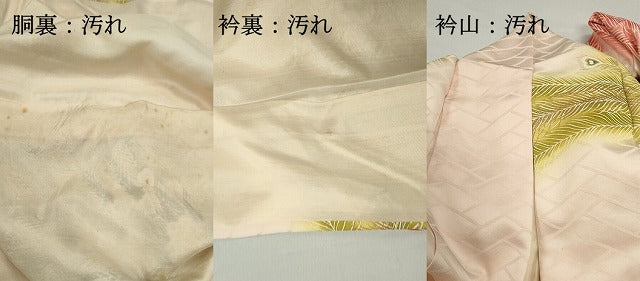 平和屋着物■豪華振袖　孔雀文　暈し染め　金彩　正絹　逸品　DABF9179qa