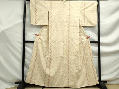 平和屋着物■上質な紬 亀甲文 正絹 逸品 DABF9196qa
